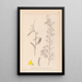 Herbier de la flore française Pl0168 - Louis Antoine Cusin — gerahmtes Bild an der Wand