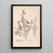 Herbier de la flore française Pl0171 - Louis Antoine Cusin — quadro incorniciato alla parete