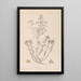 Herbier de la flore française Pl0231 - Louis Antoine Cusin — quadro incorniciato alla parete