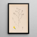 Herbier de la flore française Pl0253 - Louis Antoine Cusin — gerahmtes Bild an der Wand