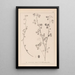 Herbier de la flore française Pl0274 - Louis Antoine Cusin — quadro incorniciato alla parete