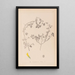 Herbier de la flore française Pl0292 - Louis Antoine Cusin — gerahmtes Bild an der Wand