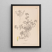 Herbier de la flore française Pl0297 - Louis Antoine Cusin — quadro incorniciato alla parete