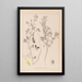 Herbier de la flore française Pl0308 - Louis Antoine Cusin — gerahmtes Bild an der Wand