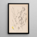 Herbier de la flore française Pl0310 - Louis Antoine Cusin — quadro incorniciato alla parete