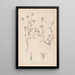 Herbier de la flore française Pl0330 - Louis Antoine Cusin — quadro incorniciato alla parete