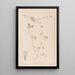 Herbier de la flore française Pl0333 - Louis Antoine Cusin — quadro incorniciato alla parete