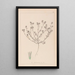 Herbier de la flore française Pl0334 - Louis Antoine Cusin — gerahmtes Bild an der Wand