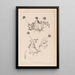 Herbier de la flore française Pl0356 - Louis Antoine Cusin — quadro incorniciato alla parete