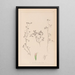 Herbier de la flore française Pl0363 - Louis Antoine Cusin — quadro incorniciato alla parete
