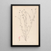 Herbier de la flore française Pl0373 - Louis Antoine Cusin — quadro incorniciato alla parete