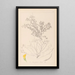 Herbier de la flore française Pl0395 - Louis Antoine Cusin — gerahmtes Bild an der Wand