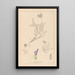 Herbier de la flore française Pl0413 - Louis Antoine Cusin — quadro incorniciato alla parete