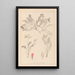 Herbier de la flore française Pl0427 - Louis Antoine Cusin — quadro incorniciato alla parete