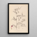 Herbier de la flore française Pl0478 - Louis Antoine Cusin — quadro incorniciato alla parete