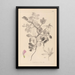 Herbier de la flore française Pl0514 - Louis Antoine Cusin — quadro incorniciato alla parete
