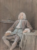Porträt des vermuteten Marquis de Reverseaux sitzend - Louis Aubert — Ansicht des Kunstwerks