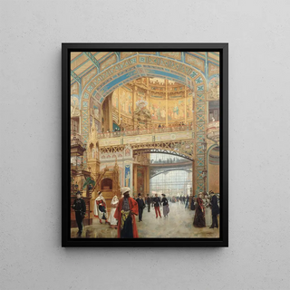 Louis Broud - Le dme central de la galerie des machines lexposition universelle de 1889.webp