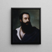 Portrait de Felice Orsini 1819-1858 terroriste - Louis Buchheister — gerahmtes Bild an der Wand