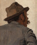 Mann von hinten mit Brille - Louis Charles Moeller — Ansicht des Kunstwerks