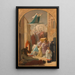 Il miracolo dei Fuochi Processione della reliquia di Santa Geneviève - Louis Charles Timbal — quadro incorniciato alla parete