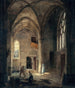 Innenansicht der Kirche Saint-Benoît-le-Bestourné, die Kapelle Saint-Pierre oder de la Tournelle - Louis Courtin — Ansicht des Kunstwerks