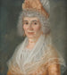 Marguerite Viger Ehefrau von Pierre Berthelet - Louis Dulongpré — Ansicht des Kunstwerks