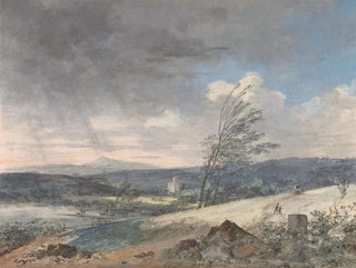 Landschaft, vom Wind verweht - Louis Gabriel Moreau — Ansicht des Kunstwerks