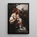 Frieden - Louis Gallait — gerahmtes Bild an der Wand