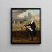 Portrait of Dr. Thomas Penrose - Louis Gauffier — framed artwork on a wall