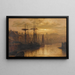 Whitby - Louis Grimshaw — framed artwork on a wall