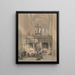 St Michael's Mount Utrecht - Louis Haghe — quadro incorniciato alla parete