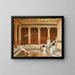 Bains romains - Louis Hierle — quadro incorniciato alla parete