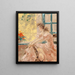 Pensieroso - Louis Icart — quadro incorniciato alla parete