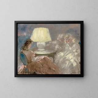 Louis Icart - Sous la lampe.webp