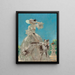 Versailles - Louis Icart — framed artwork on a wall
