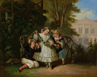 Pomeriggio nel giardino - Louis Lang — vista dell’opera