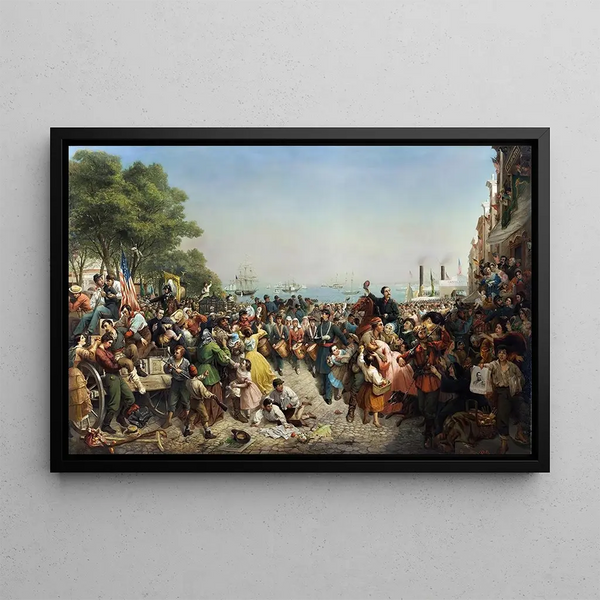 Louis Lang - Return Of The 69th Irish Regiment NYSM From The Seat Of War.webp