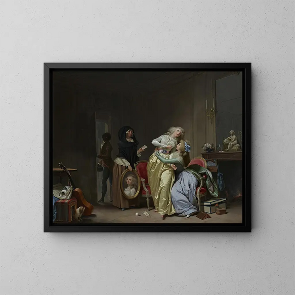 Les Malheurs de l'amour - Louis Léopold Boilly — quadro incorniciato alla parete