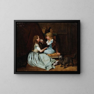 Louis Lopold Boilly - The Cherished Dove.webp