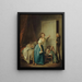 L'indiscret - Louis Léopold Boilly — gerahmtes Bild an der Wand