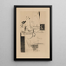 Hotels - Louis Marcoussis — gerahmtes Bild an der Wand