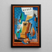 Lulli - Louis Marcoussis — gerahmtes Bild an der Wand