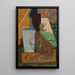 Stillleben-Gemälde - Louis Marcoussis — gerahmtes Bild an der Wand