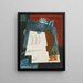 Stillleben mit Umschlag - Louis Marcoussis — gerahmtes Bild an der Wand