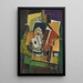 Nature morte As de Trèfle - Louis Marcoussis — quadro incorniciato alla parete