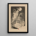 Rheinische Nacht - Louis Marcoussis — gerahmtes Bild an der Wand