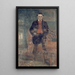 Roland Dorgelès 1886-1973 romancier - Louis Marcoussis — gerahmtes Bild an der Wand