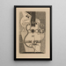 Titre - Louis Marcoussis — gerahmtes Bild an der Wand