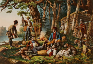 Louis Maurer - Camping Out Some of the Right Sort.webp